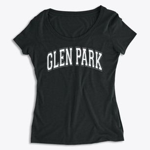 Glen Park Elementary School Varsity Arch Women's Premium Scoop Neck