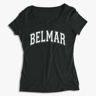 Belmar Elementary School Varsity Arch Women's Premium Scoop Neck