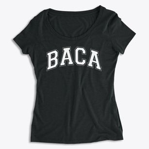Baca Elementary School Varsity Arch Women's Premium Scoop Neck