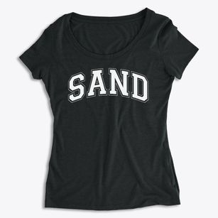 Sand Elementary School Varsity Arch Women's Premium Scoop Neck