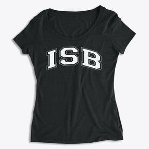 International School Of Brussels Varsity Arch Women's Premium Scoop Neck