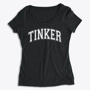 Tinker Elementary School Varsity Arch Women's Premium Scoop Neck
