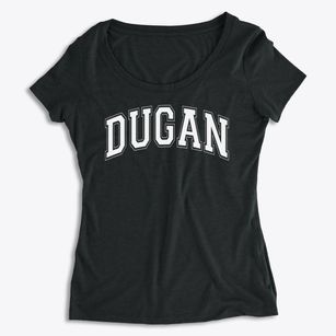 Dugan Elementary School Varsity Arch Women's Premium Scoop Neck