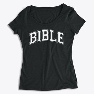 Bible Baptist School Varsity Arch Women's Premium Scoop Neck