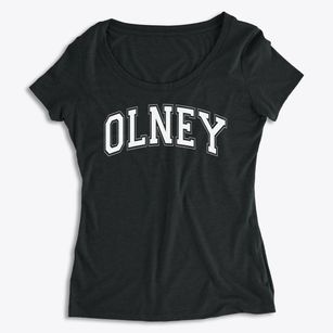 Olney Christian Academy Varsity Arch Women's Premium Scoop Neck