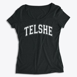 Telshe Yeshiva Chicago Varsity Arch Women's Premium Scoop Neck