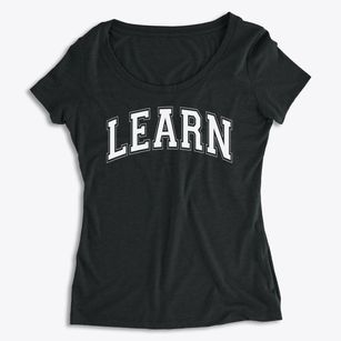 Learn Charter School Varsity Arch Women's Premium Scoop Neck