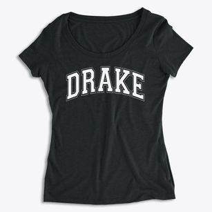 Drake Elementary School Varsity Arch Women's Premium Scoop Neck
