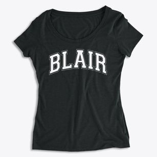Blair School Varsity Arch Women's Premium Scoop Neck