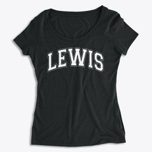 Lewis Elementary School Varsity Arch Women's Premium Scoop Neck
