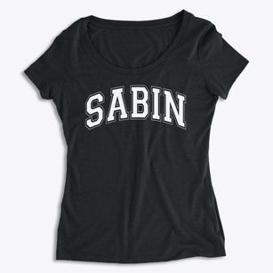 Sabin Magnet School Varsity Arch Women's Premium Scoop Neck