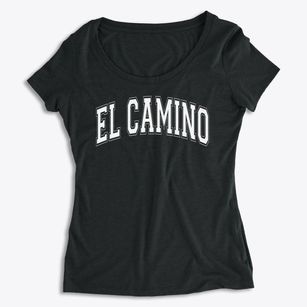 El Camino Alternative School Varsity Arch Women's Premium Scoop Neck