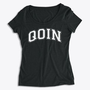 Qoin High School Varsity Arch Women's Premium Scoop Neck