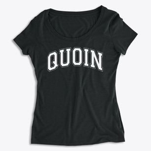 Quoin Middle School Varsity Arch Women's Premium Scoop Neck