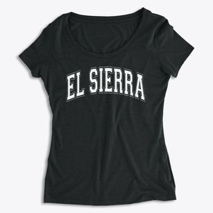El Sierra Elementary School Varsity Arch Women's Premium Scoop Neck