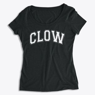 Clow Elementary School Varsity Arch Women's Premium Scoop Neck