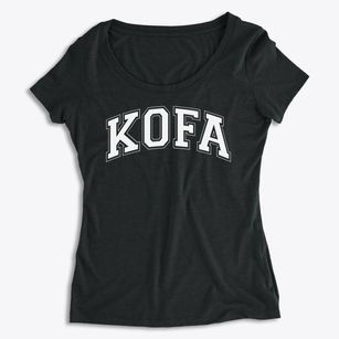 Kofa High School Varsity Arch Women's Premium Scoop Neck