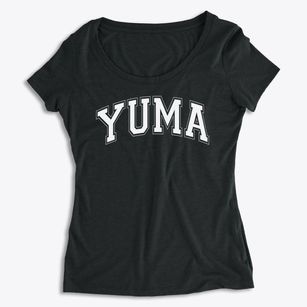 Yuma High School Varsity Arch Women's Premium Scoop Neck