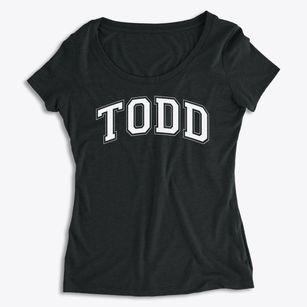 Todd Academy Varsity Arch Women's Premium Scoop Neck