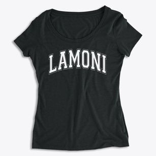Lamoni Middle School Varsity Arch Women's Premium Scoop Neck
