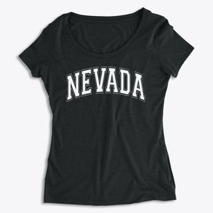 Nevada Middle School Varsity Arch Women's Premium Scoop Neck
