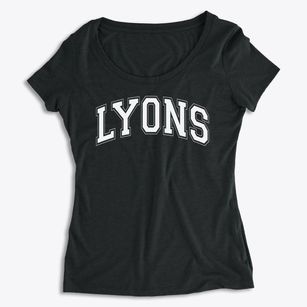 Lyons Middle School Varsity Arch Women's Premium Scoop Neck