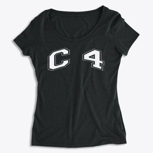 C 4 Elementary School Varsity Arch Women's Premium Scoop Neck