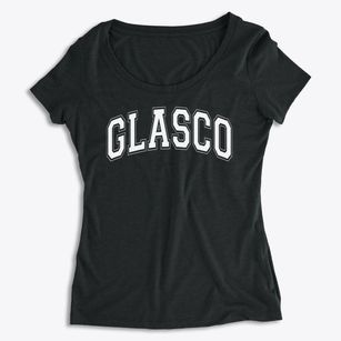 Glasco Grade School Varsity Arch Women's Premium Scoop Neck