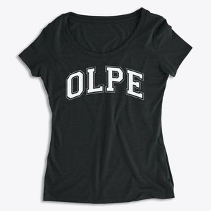 Olpe High School Varsity Arch Women's Premium Scoop Neck