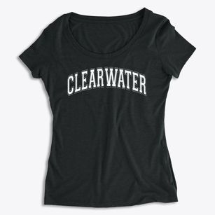 Clearwater High School Varsity Arch Women's Premium Scoop Neck