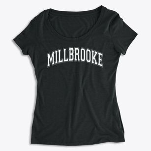 Millbrooke Elementary School Varsity Arch Women's Premium Scoop Neck