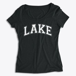 Lake Elementary School Varsity Arch Women's Premium Scoop Neck