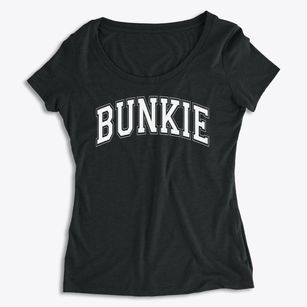 Bunkie Elementary School Varsity Arch Women's Premium Scoop Neck