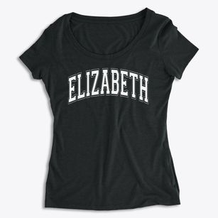 Elizabeth High School Varsity Arch Women's Premium Scoop Neck