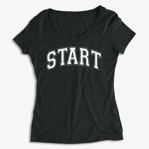 Start Elementary School Varsity Arch Women's Premium Scoop Neck