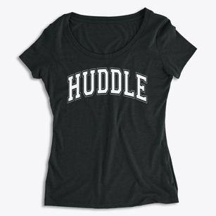 Huddle Elementary School Varsity Arch Women's Premium Scoop Neck