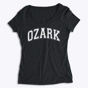 Ozark High School Varsity Arch Women's Premium Scoop Neck