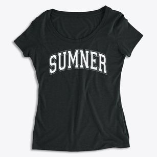 Sumner High School Varsity Arch Women's Premium Scoop Neck