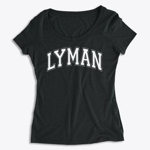 Lyman Elementary School Varsity Arch Women's Premium Scoop Neck