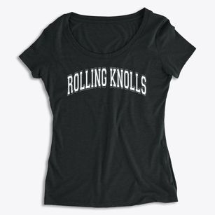 Rolling Knolls Elementary School Varsity Arch Women's Premium Scoop Neck