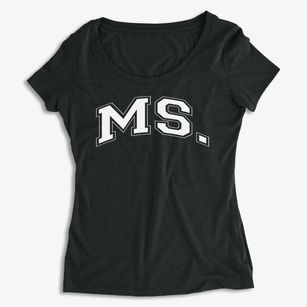 Ms. Carrie's Day School Varsity Arch Women's Premium Scoop Neck