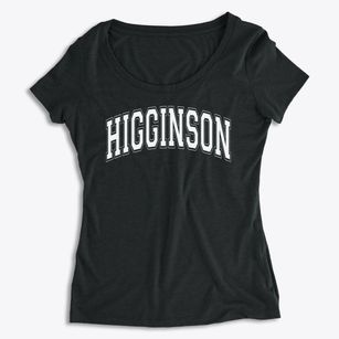 Higginson Elementary School Varsity Arch Women's Premium Scoop Neck