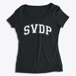 St. Vincent De Paul Elementary Varsity Arch Women's Premium Scoop Neck