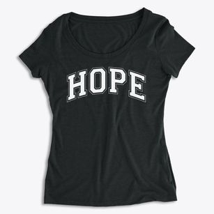 Hope Christian School Varsity Arch Women's Premium Scoop Neck