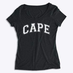 Cape Christian School Varsity Arch Women's Premium Scoop Neck