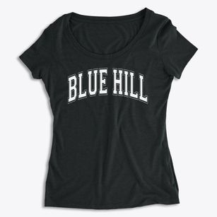 Blue Hill High School Varsity Arch Women's Premium Scoop Neck