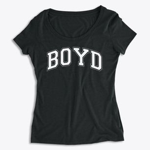 Boyd Elementary School Varsity Arch Women's Premium Scoop Neck