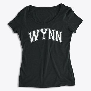 Wynn Elementary School Varsity Arch Women's Premium Scoop Neck