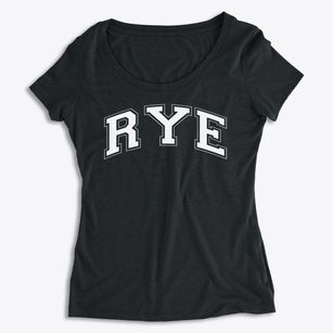 Rye Junior High School Varsity Arch Women's Premium Scoop Neck