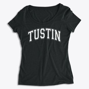 Tustin Adult School Varsity Arch Women's Premium Scoop Neck